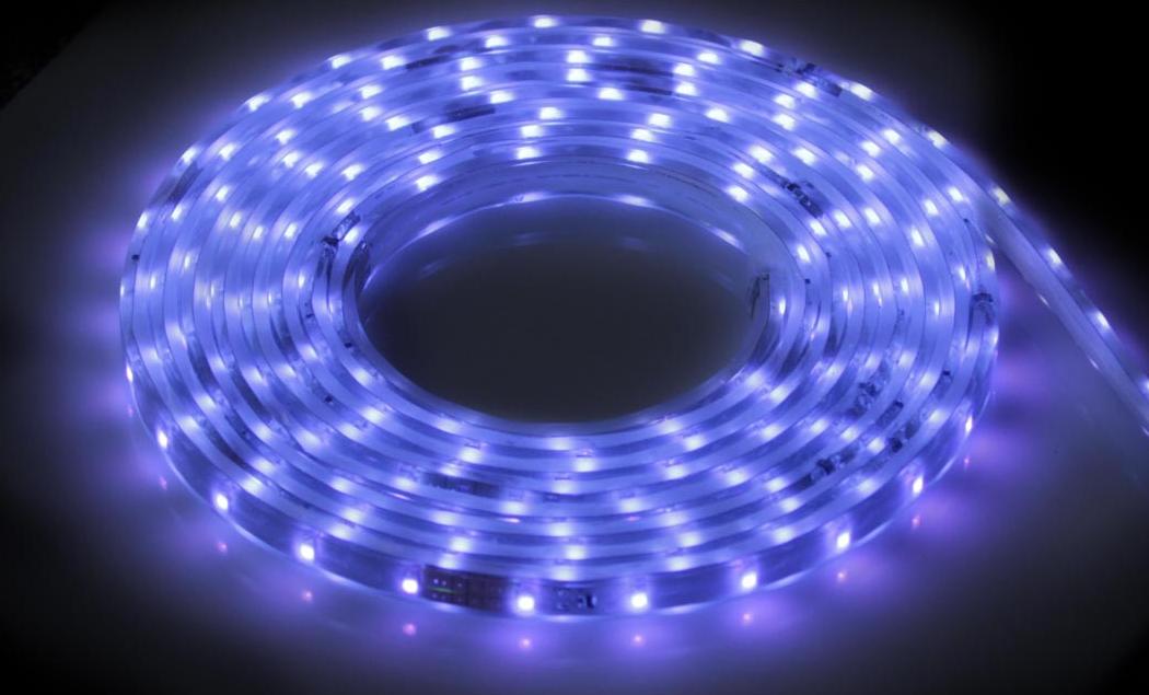 LED diodový pásek 12V nalepovací 60cm, UV světlo
