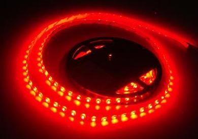 LED diodový pásek 12V nalepovací 30cm, červené světlo