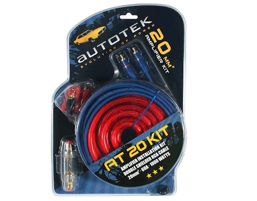 Kabelový set Autotek AT20KIT, 20 qmm
