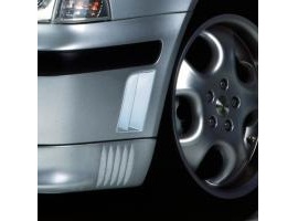 Milotec boční výdechy předního nárazníku, ABS-černý, Škoda Octavia