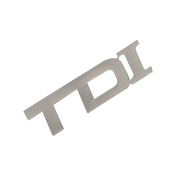 Znak TDI samolepící METAL velký