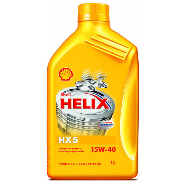 Motorový olej Shell Helix HX5 15W-40 - 1 litr