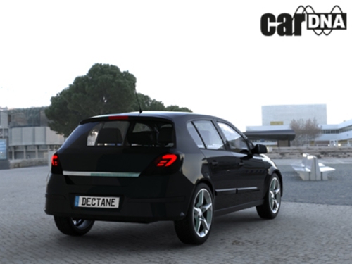 carDNA LED zadní světla Opel Astra H 5T LIGHTBAR černé/kouřové