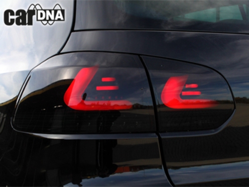 carDNA LED zadní světla VW Golf VI LIGHTBAR červené/kouřové