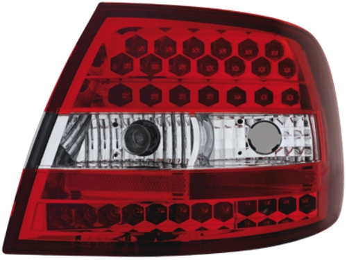 LED zadní světla Audi A4 B5 sedan 95-10.00 červené/crystal