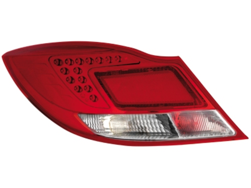 LED zadní světla Opel Insignia 11.08+ červené/crystal