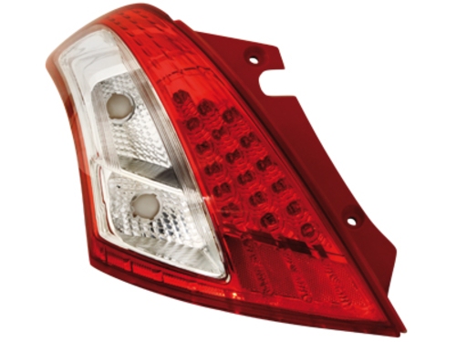 LED zadní světla Suzuki Swift 11+ červené/crystal