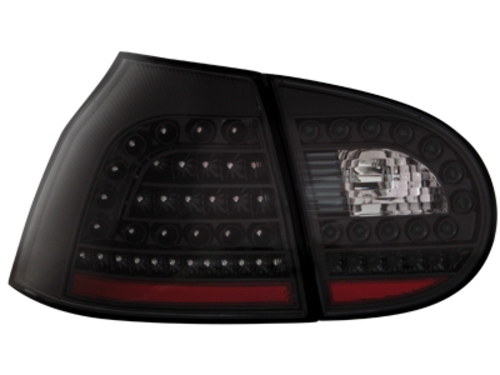 LED zadní světla VW Golf V 5 03-09 černé