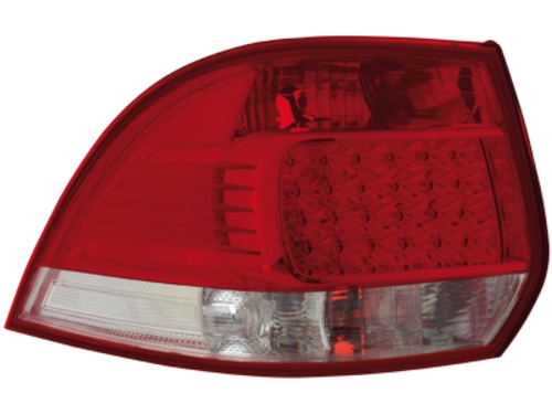 LED zadní světla VW Golf V/VI Variant 03.07+ červené/crystal