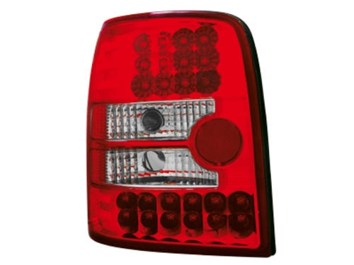 LED zadní světla VW Passat 3B Variant 97-01 červené/crystal