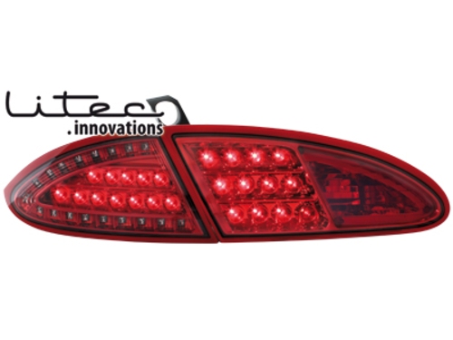 LITEC LED zadní světla Seat Leon 05-09 1P červené