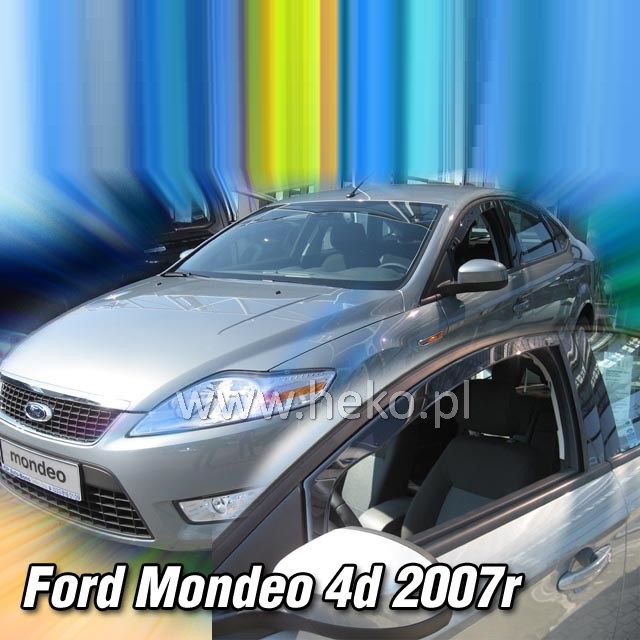 Protiprůvanové plexi ofuky (deflektory) Ford Mondeo 5D 07R