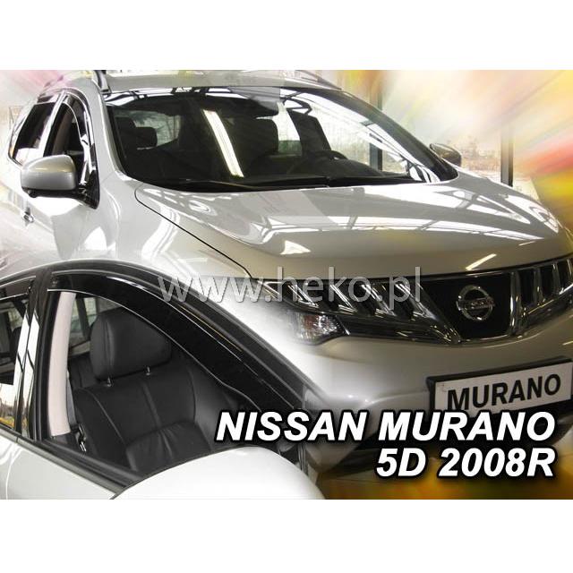 Protiprůvanové plexi ofuky (deflektory) Nissan Murano 5D 08R