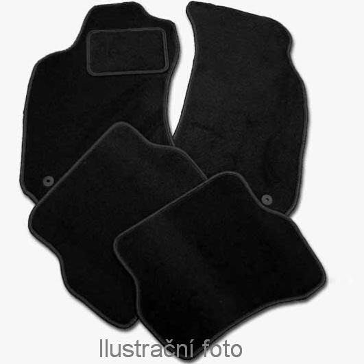 Textilní koberce Honda CR-V 06-&gt;, barva černá