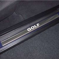 Kryty prahů VW Golf III - nerezové 