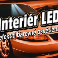 Interiér LED - barva modrá 