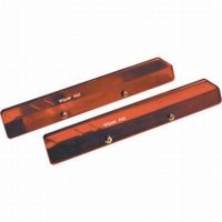 Přítlak stěrače aluminium 2ks - červený.