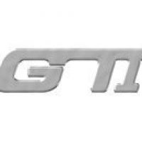 Znak GTI samolepící PLASTIC 