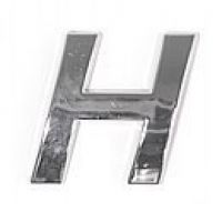 Znak H samolepící PLASTIC 