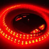 LED diodový pásek 12V nalepovací 30cm, červené světlo 