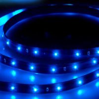 LED diodový pásek 12V nalepovací 60cm, modré světlo 