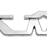 Čínský nápis VW, samolepící PLASTIC 
