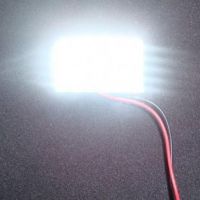 SMD LED panel s adaptérem pro sufitku od 31 do 44mm, 30 SMD LED, barva bílá, 1ks 