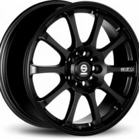 Alu kolo Sparco Drift black, velikost 7x16, 1ks 