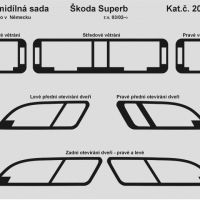 Milotec dekor palubní desky - exkluzivní, stříbrný 