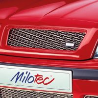 Milotec maska s nerez mřížkou, Škoda Octavia Facelift 