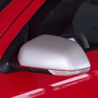 Milotec kryty zrcátek - ABS stříbrný matný, Škoda Octavia II 