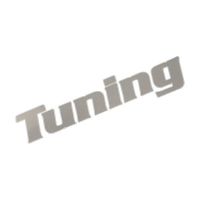 Znak TUNING samolepící METAL velký 