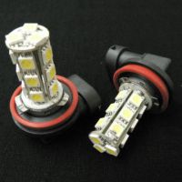 LED autožárovka 12V s paticí HB3 (9005), 18 SMD LED, 1ks!  