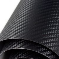 Karbonová profesionální 3D folie pro interier/exterier - černá rozměr 76x100cm 