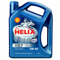 Motorový olej Shell Helix HX7 5W-40 - 4 litry 