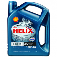 Motorový olej Shell Helix HX7 AV 10W-40 - 4 litry 