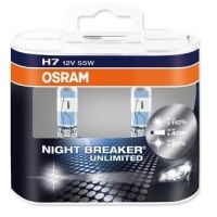 Autožárovky H7 OSRAM NightBreaker Unlimited 55W + 110% 