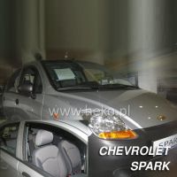 Protiprůvanové plexi ofuky (deflektory) Chevrolet Spark 5D 05R htb 