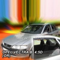 Protiprůvanové plexi ofuky (deflektory) Opel Vectra B 4D 96--02R (+zadní) sedan 