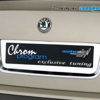 Rámeček registrační značky zadní - chrom Sedan 